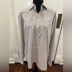 Mango Man Women’s Spotted Long Sleeve Button Down Sz Large (U.S.)